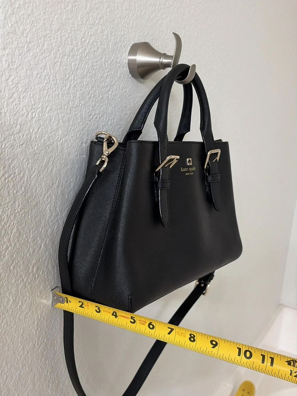 Kate Spade Black Satchel Crossbody Handbag 🖤